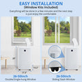TROPOW 14000BTU Portable Air Conditioners Cool up to 750 sq ft, 4 in 1 Portable AC Unit with Remote Control/Dehumidifier/3 Speeds Fan/Sleep Mode
